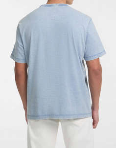 GUESS JEANS GJ SS CN REG PKT TEE - ORGANIC INDIGO COTTON 100 180 МЪЖКА ТЕНИСКА