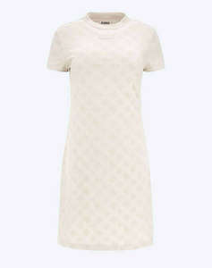 GUESS PEONY JACQUARD DRESS - RECY POLY-COTTON JACQ SPONGE ДАМСКА РОКЛЯ