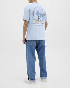 JACK&JONES JJSUMMER VIBES TEE SS CREW NECK LN