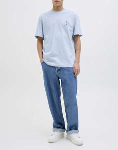 JACK&JONES JJSUMMER VIBES TEE SS CREW NECK LN