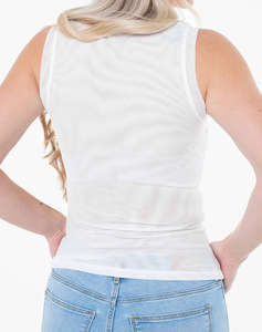 GUESS MARCIANO ARIA TANK TOP ДАМСКА ТЕНИСКА