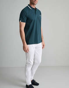 NAVY&GREEN МЪЖКА ТЕНИСКА ПОЛО, CUSTOM FIT