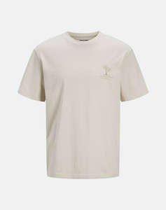 JACK&JONES JJSUMMER VIBES TEE SS CREW NECK LN