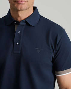 NAVY&GREEN МЪЖКА ТЕНИСКА ПОЛО, CUSTOM FIT