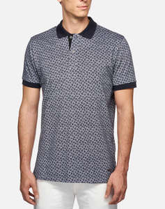 GEOX M POLO OXFORD - BCI ALL OVER P