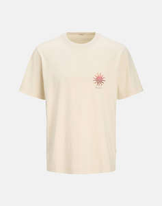 JACK&JONES JORCANGGU SUMMER PICTURE TEE SS CN