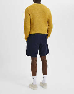 SELECTED SLHREGULAR-BRODY LINEN BLD SHORTS NOOS