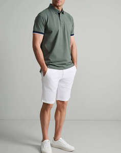 NAVY&GREEN МЪЖКА ТЕНИСКА ПОЛО, CUSTOM FIT