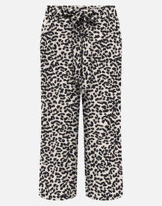 ONLY ONLNOVA LIFE VIS CROP PALAZZO PANT AOP