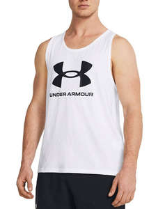 UNDER ARMOUR 1382883 UA SPORTSTYLE LOGO TANK T-SHIRT UNDER ARMOUR