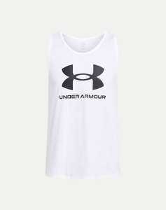 UNDER ARMOUR 1382883 UA SPORTSTYLE LOGO TANK T-SHIRT UNDER ARMOUR