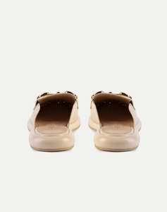 19V69 WOMENS SHOES MULE LOAFER LEA. V1969