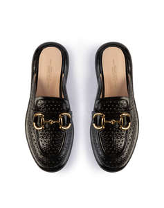 19V69 WOMENS SHOES MULE LOAFER LEA. V1969