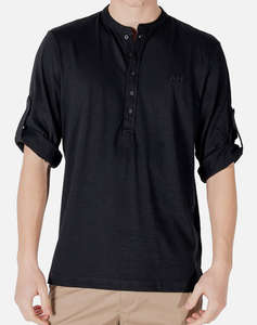 ANTONY MORATO MMKL00334FA100260 MIN OF 6 T-SHIRT REGULAR FIT IN SLUB COTTON FABRIC WITH EMBROIDERY LOGO ON FRONT МЪЖКА ТЕНИСКА