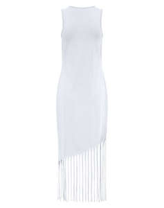 ONLY ONLZINNA S/L FRINGE DRESS JRS