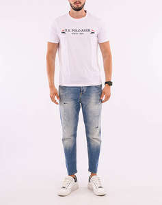 US POLO ASSN LUCA 000270 P63B TSHIRT SS МЪЖКА ТЕНИСКА