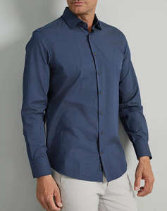 NAVY&GREEN РИЗА FIT LINE