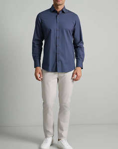 NAVY&GREEN РИЗА FIT LINE