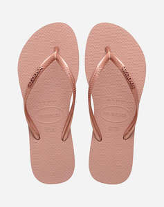 HAVAIANAS SLIM LOGO METALLIC ДЖАПАНКИ