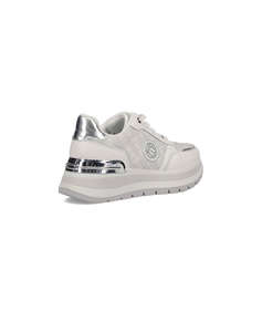 LAURA BIAGIOTTI 8917 SHOES. CASUAL LOGO WHITE