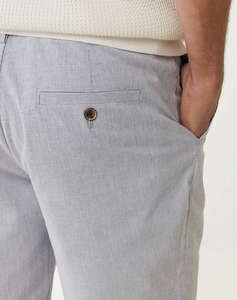 MEXX Striped linen blend shorts