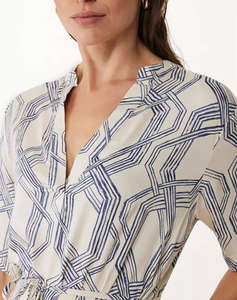 MEXX Regular swirl chain print dres