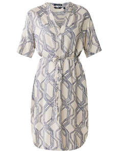 MEXX Regular swirl chain print dres