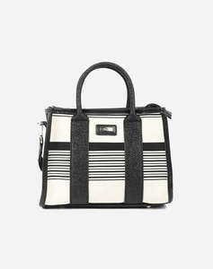 LES TROPEZIENNES NAL-TZ-03 ЧАНТА WHITE/BLACK