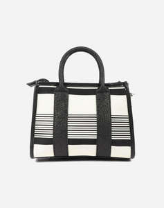 LES TROPEZIENNES NAL-TZ-03 ЧАНТА WHITE/BLACK