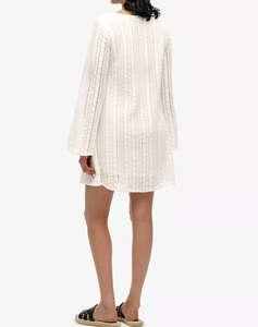 SUPERDRY D2 OVIN IBIZA LACE MINI DRESS ДАМСКА РОКЛЯ