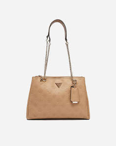 GUESS CRESIDIA LOGO CNVRTBLE - 49090 ДАМСКА ЧАНТА (Размери: 33 x 24 x 11.5см.)