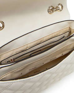 GUESS GIULLY 2 CMPRTMNT CNVRTBLE FLP ДАМСКА ЧАНТА(Размери: 25 x 17 x 7см.)