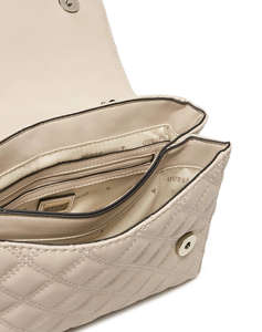 GUESS GIULLY 2 CMPRTMNT CNVRTBLE FLP ДАМСКА ЧАНТА(Размери: 25 x 17 x 7см.)