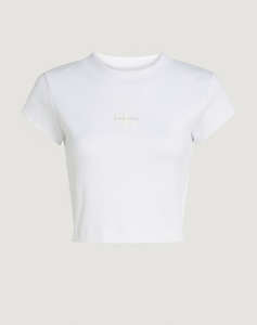 CALVIN KLEIN JEANS MONOGRAM BABY TEE
