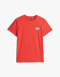 TOMMY JEANS TJM SLIM BUBBLE PRINT SS TEE EXT