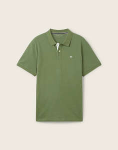 TOM TAILOR BASIC POLO WITH CON МЪЖКА ТЕНИСКА