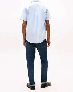TOMMY HILFIGER FLEX POPLIN SOLID S/S SHIRT