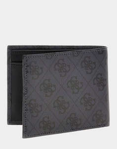 GUESS MADRID BLLFLD W COIN POCKET МЪЖКИ АКСЕСОАРИ (Размери:12 x 9.8 x 1.5см.)
