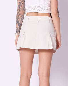 CALVIN KLEIN JEANS GARMENT DYE SKORT