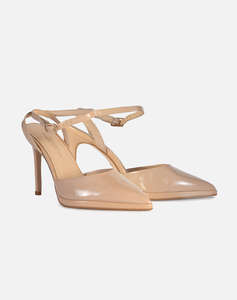 19V69 ДАМСКИ ОБУВКИ HIGH HEEL SLINGBACK PUMP PATENT LEA. V1969