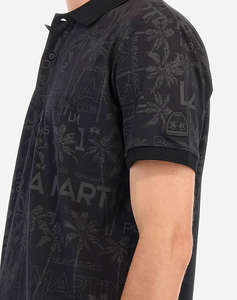 LA MARTINA BLOUSE POLO KM MAN POLO PRINTED JERSEY