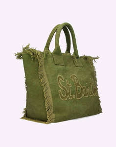 MC2 VANITY PATCH-ACC. BORSA CANVAS DONNA PATCH-ST BARTH 52 (Размери :40 x 32 x 20см.)