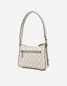GUESS ECO ERICA TOP ZIP SHOULDER BAG ДАМСКА ЧАНТА (Размери: 24 x 18 x 6см.)