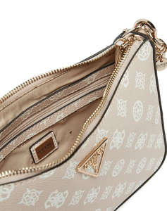 GUESS ECO ERICA TOP ZIP SHOULDER BAG ДАМСКА ЧАНТА (Размери: 24 x 18 x 6см.)