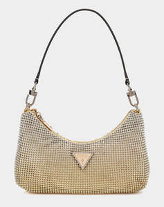 GUESS ZALINA MINI TOP ZIP SHLDR BAG ДАМСКА ЧАНТА (Размери: 23 x 14 x 4см.)