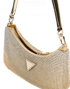 GUESS ZALINA MINI TOP ZIP SHLDR BAG ДАМСКА ЧАНТА (Размери: 23 x 14 x 4см.)