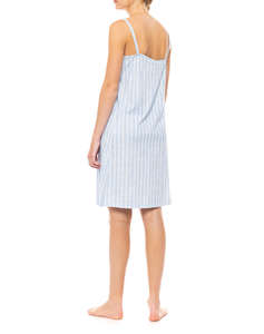 PINK LABEL NIGHTGOWN NORDIC STRIPE