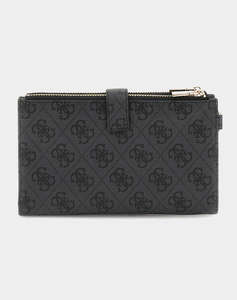 GUESS LAUREL SLG DBL ZIP ORGANIZER ДАМСКИ АКСЕСОАРИ (Размери: 19 x 11 x 2см.)
