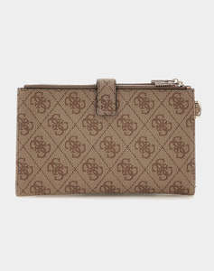 GUESS LAUREL SLG DBL ZIP ORGANIZER ДАМСКИ АКСЕСОАРИ (Размери: 19 x 11 x 2см.)