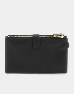 GUESS LAUREL SLG DBL ZIP ORGANIZER ДАМСКИ АКСЕСОАРИ (Размери: 21 x 11 x 3см.)